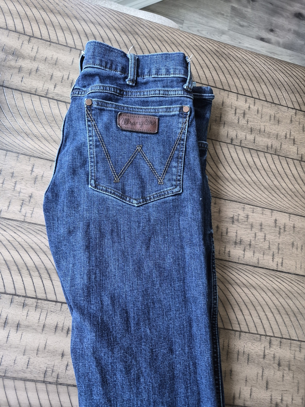 Wrangler Retro Men's Blue Denim Jeans
